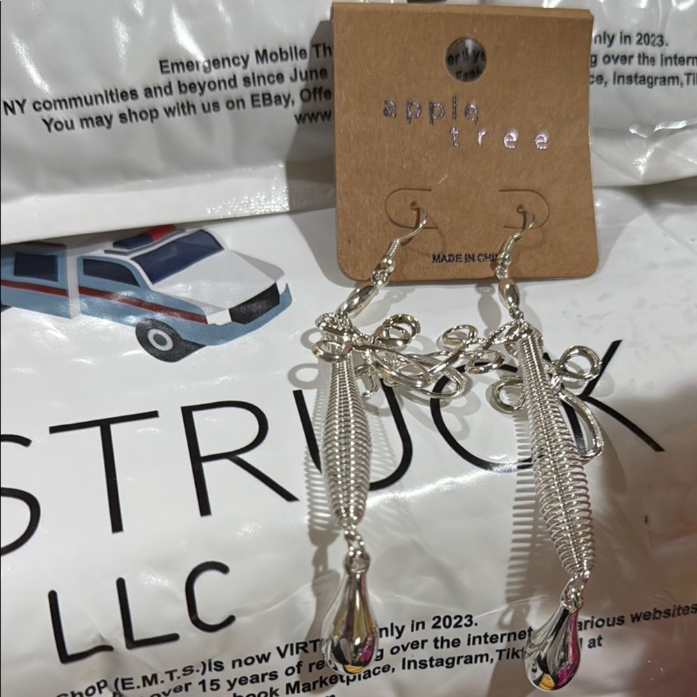 Silver Dangle Earrings